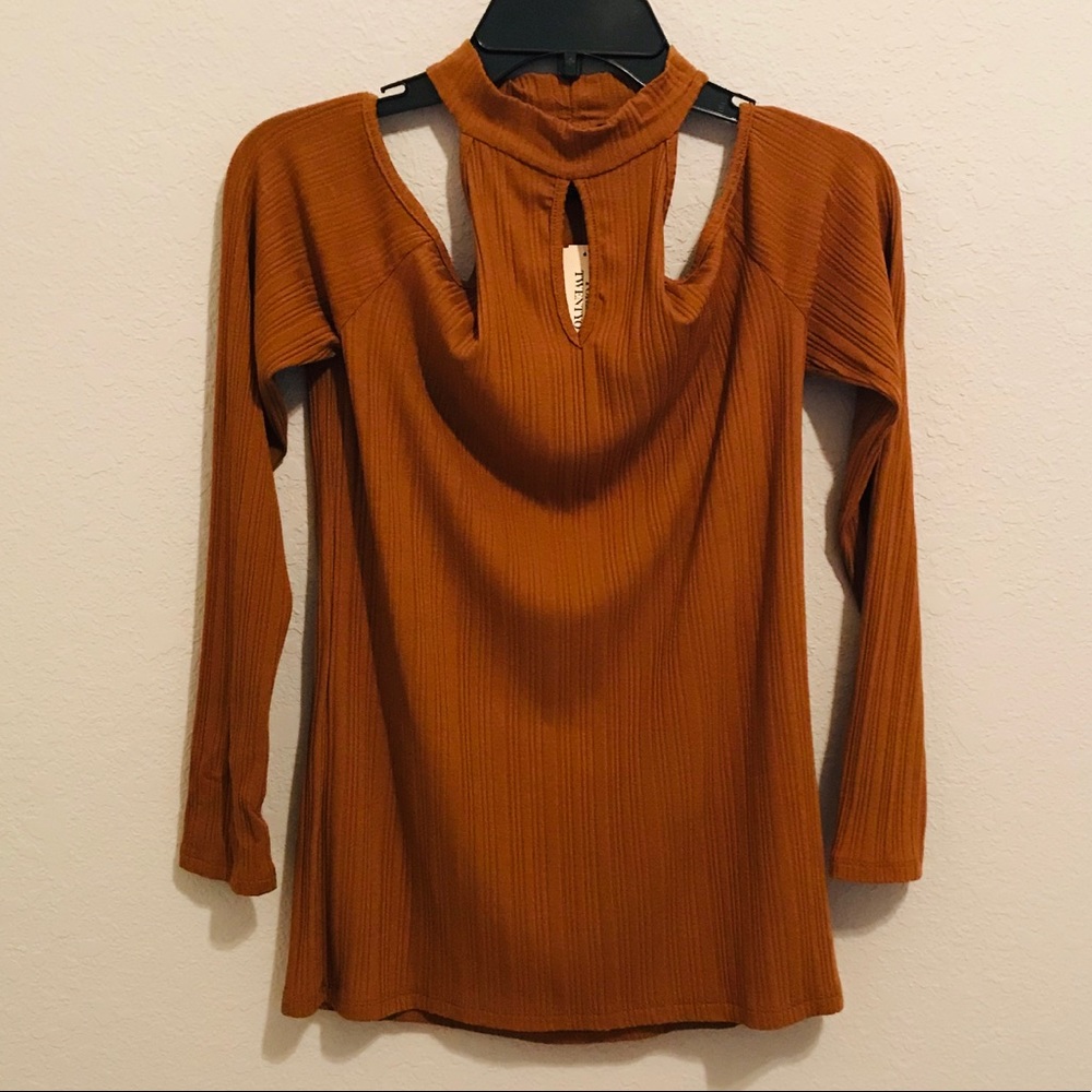 Forever 21 Open Shoulder Top